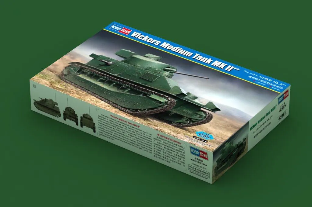 1/35 Hobby Boss Vickers Medium Tank MK II** 83881