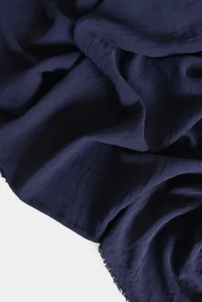 2YD PRECUT; Navy Florence Stretch Woven