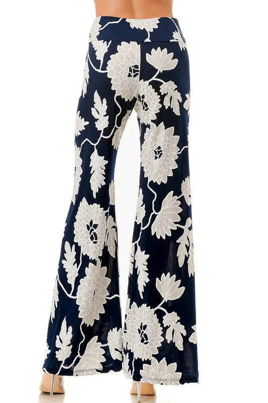 Ariella Palazzo Pants - Blue