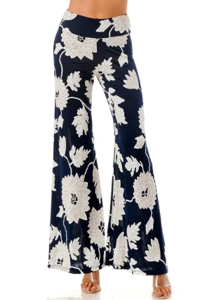 Ariella Palazzo Pants - Blue