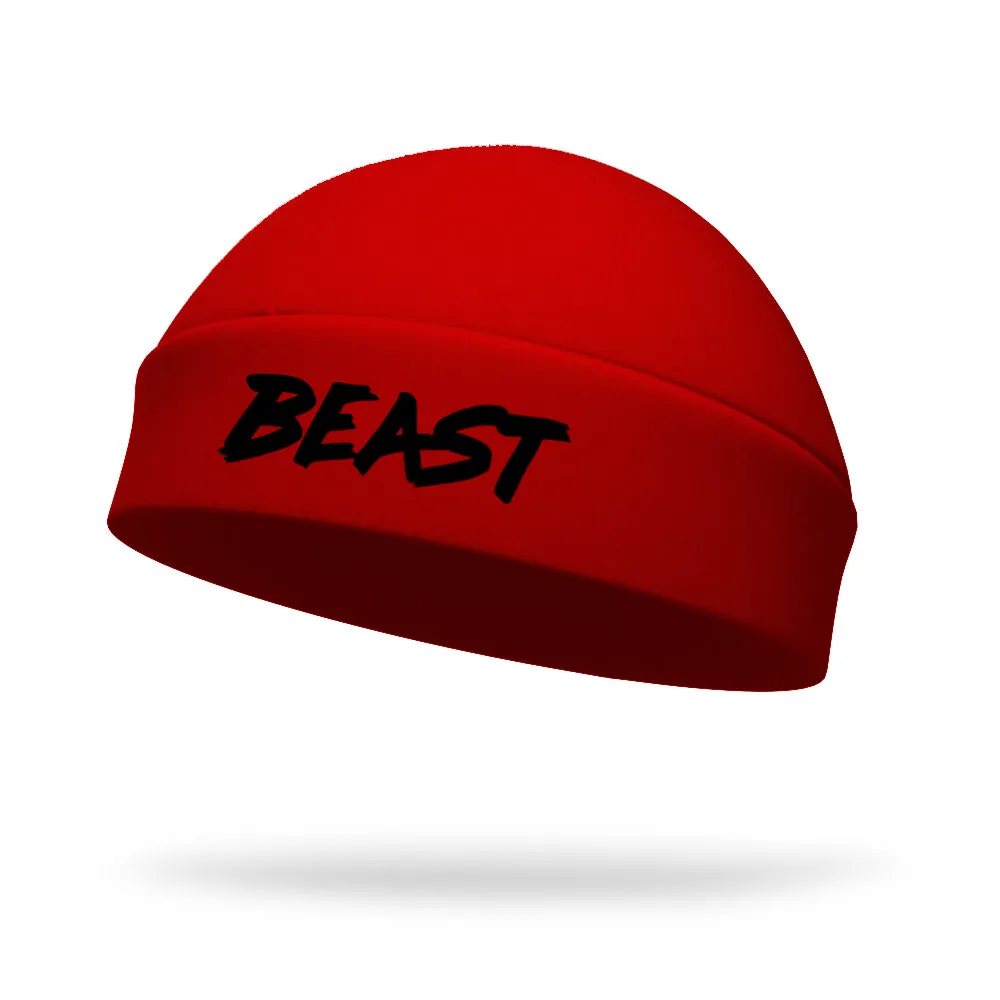 Beast Wicking Ponytail Hat - Black Logo