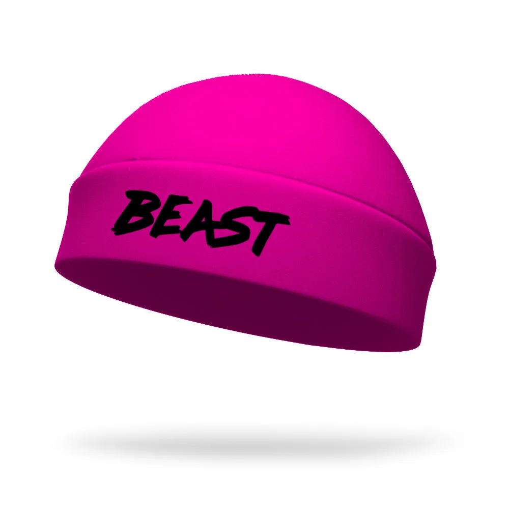 Beast Wicking Ponytail Hat - Black Logo