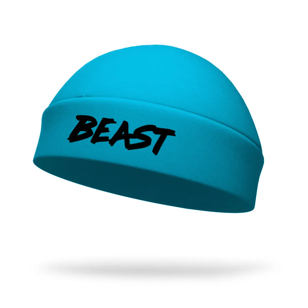 Beast Wicking Ponytail Hat - Black Logo