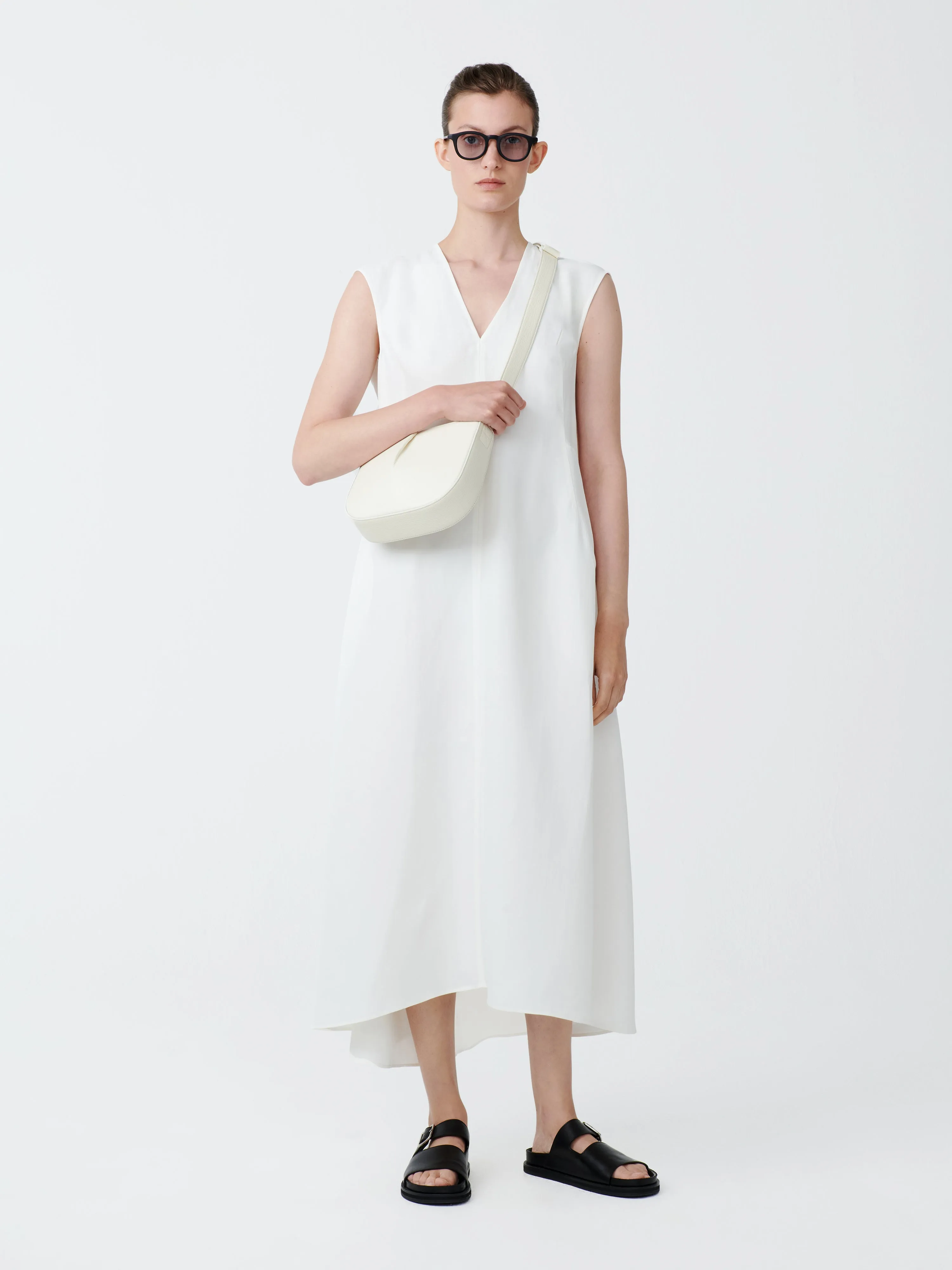 Beck Dress in Parchment