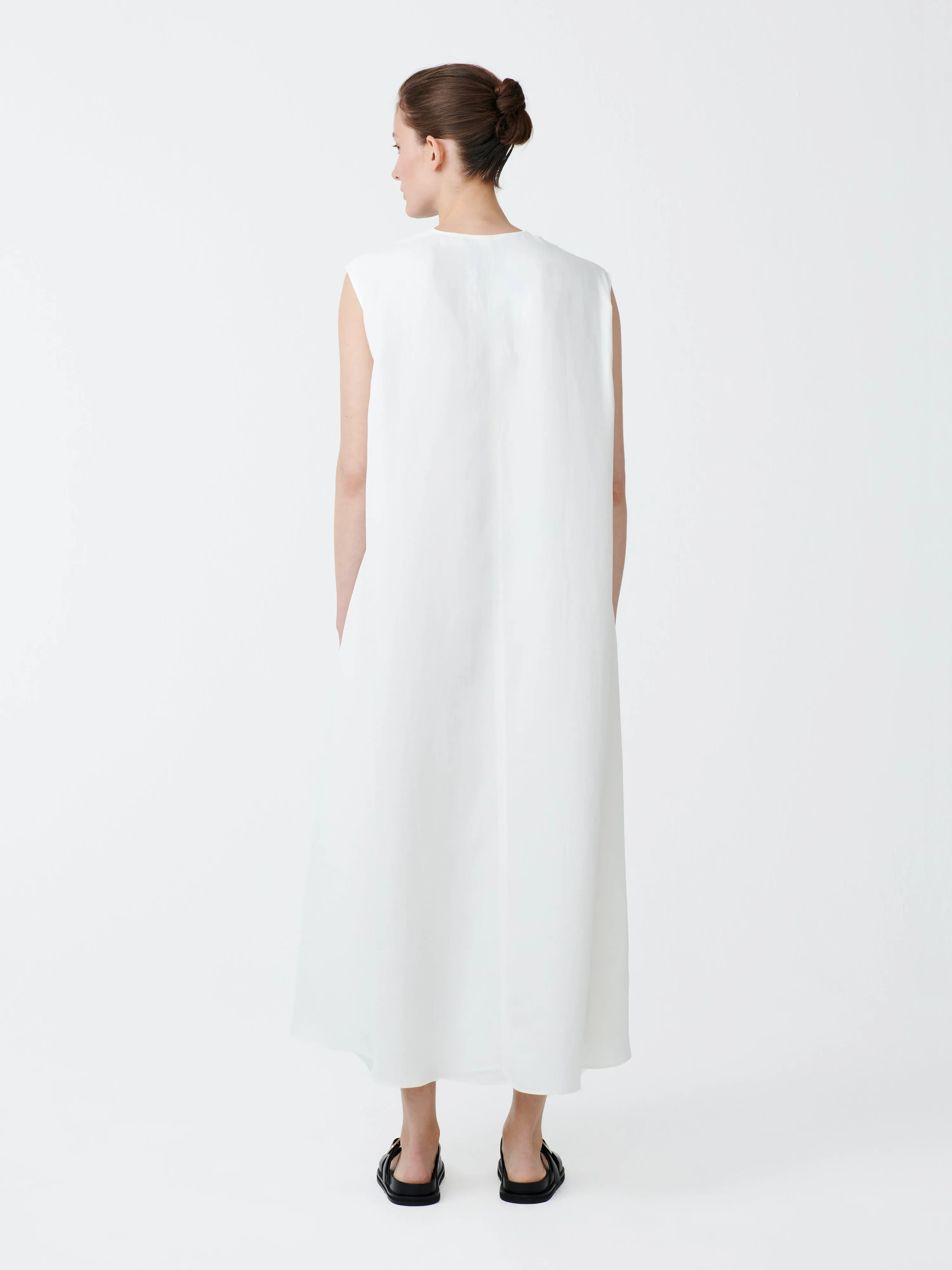 Beck Dress in Parchment