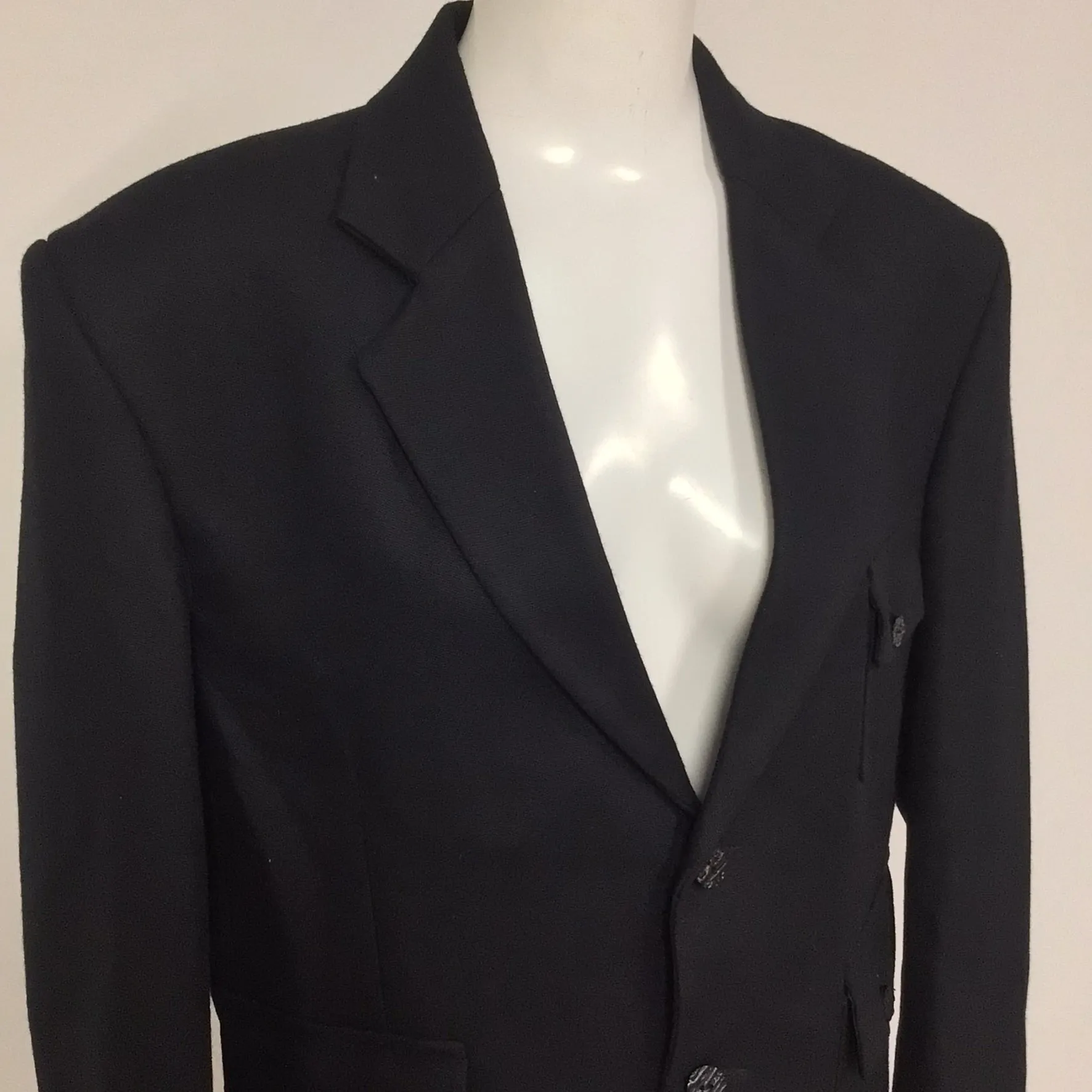 BNWT MacGregor MacDuff Signature Black Blazer Jacket Size 40 Regular