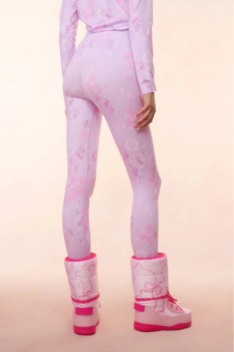 BOGNER FIRE ICE x LoveShackFancy Love Leggings - HIBISCUS