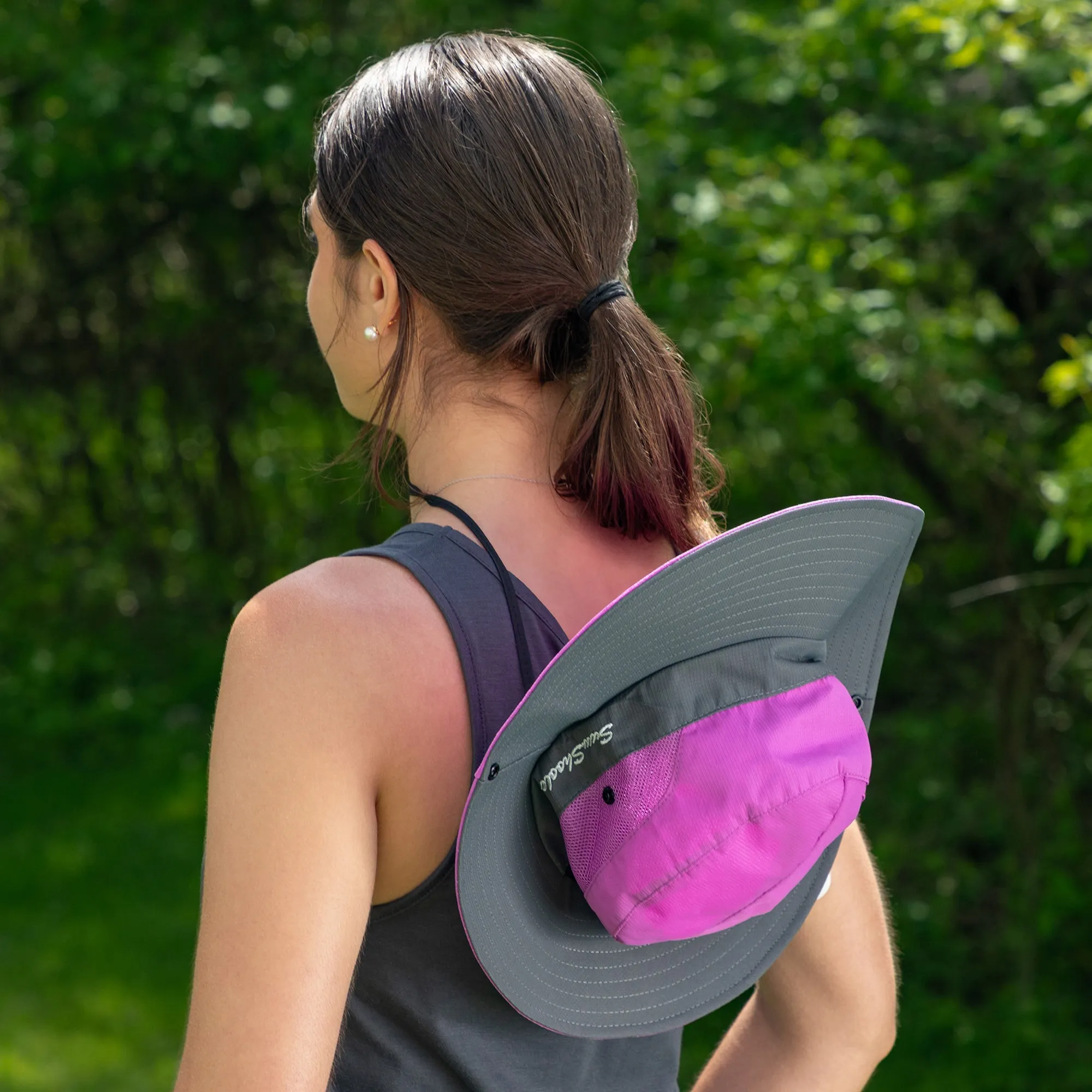 Breathable Sun Hat With Ponytail Hole