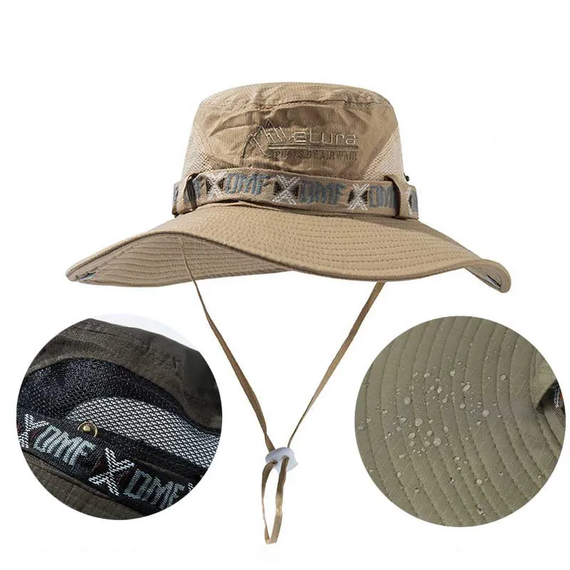 Breathable Sun Protection Fishing Hats for Men