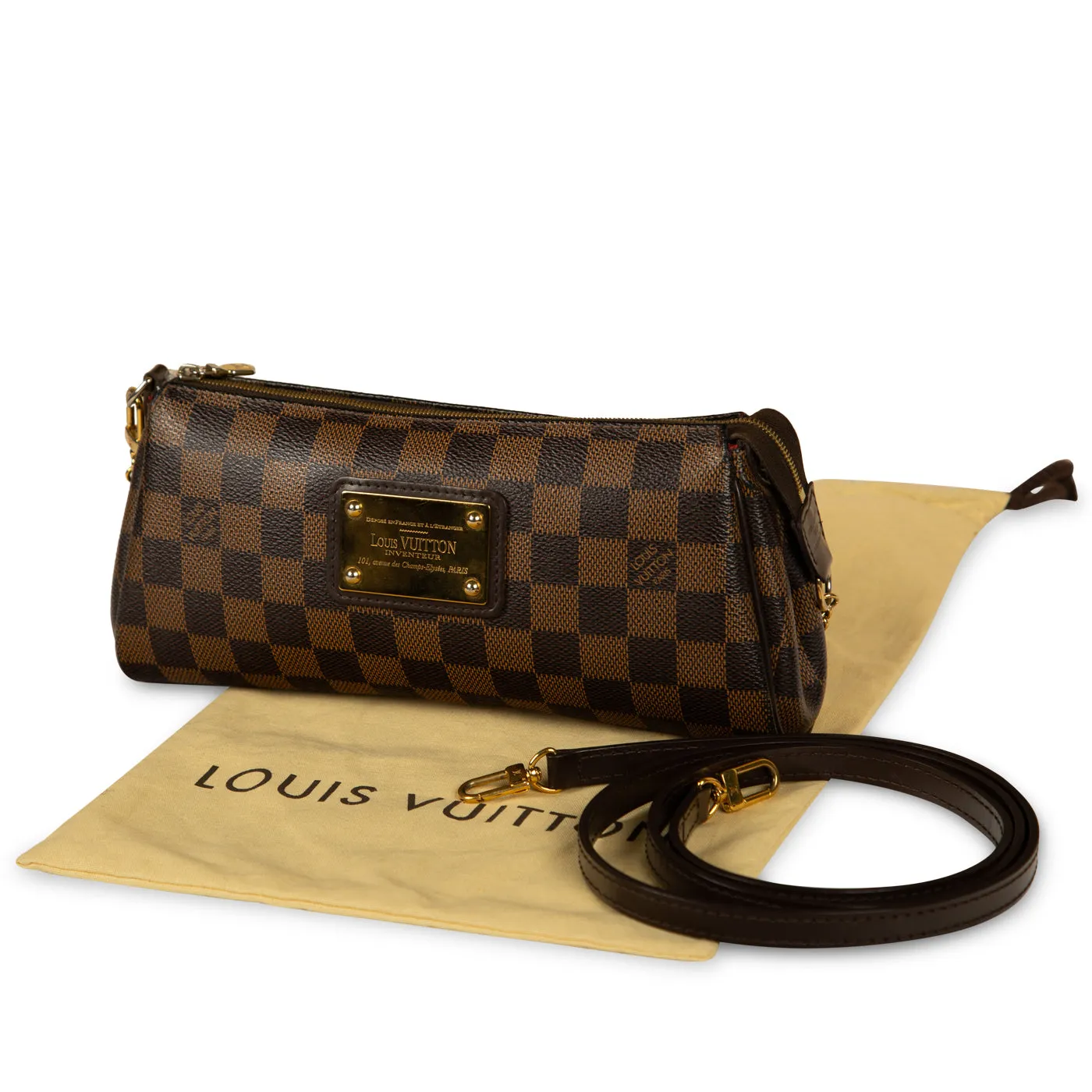 Eva Crossbody Bag - Damier Ebene