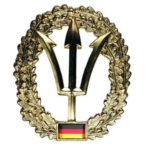 Genuine German Army Beret Insignia Badge cockade Combat Swimmers Marines Forces