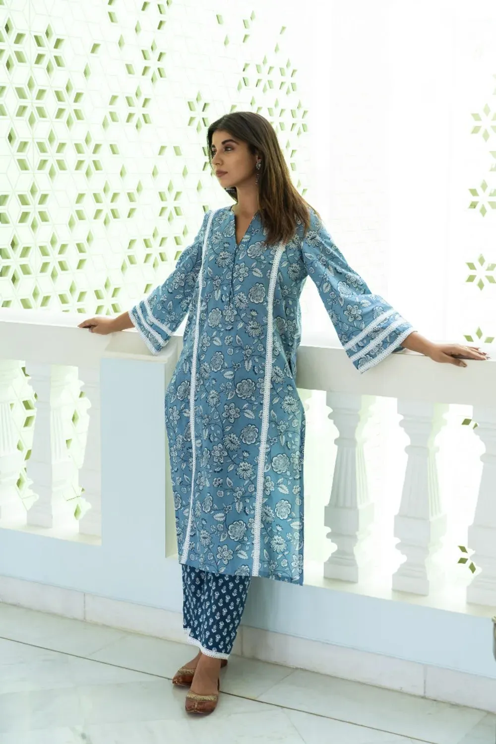 Indigo Ethnic Set