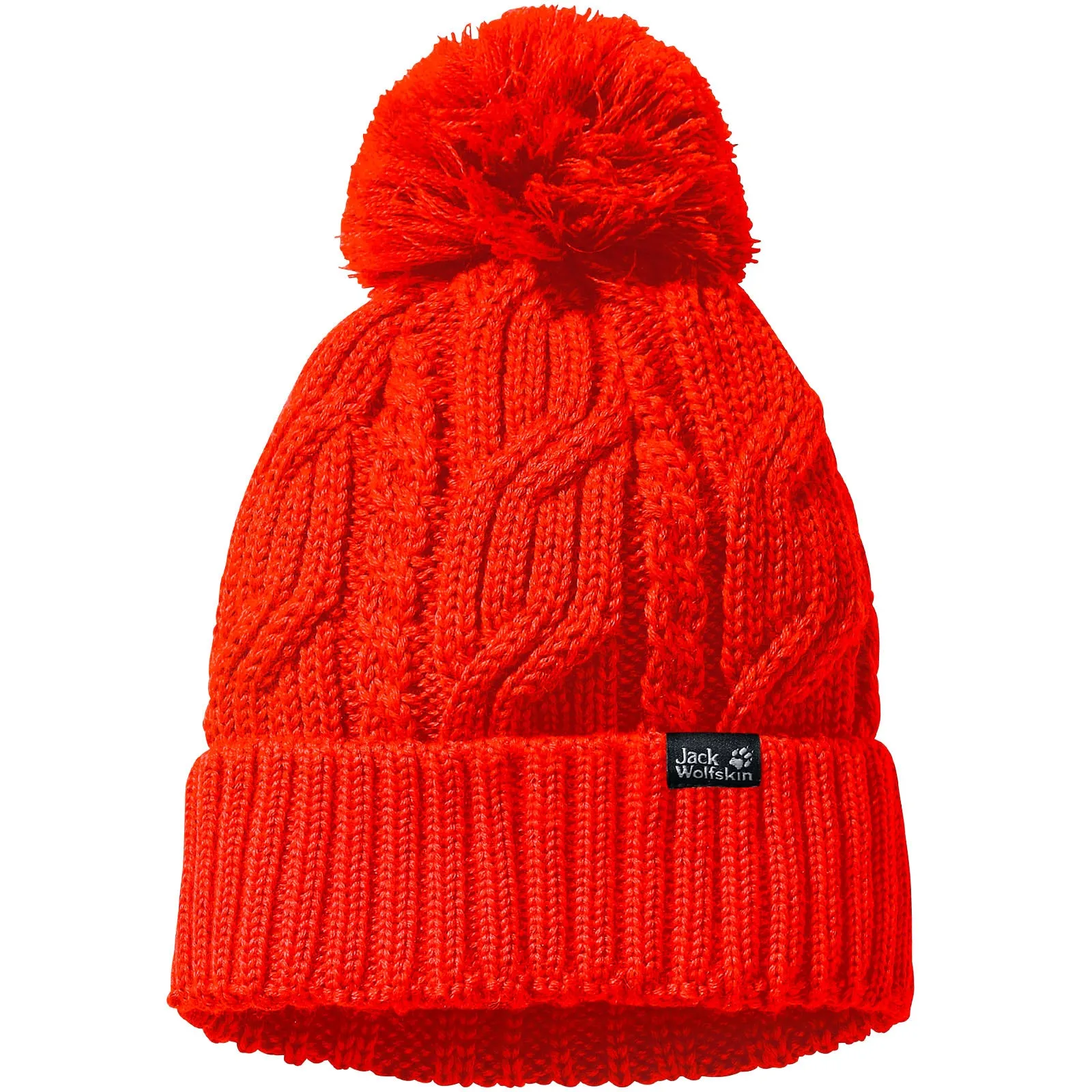 Jack Wolfskin Unisex Stormlock Windproof Fleece Lined Bobble Hat