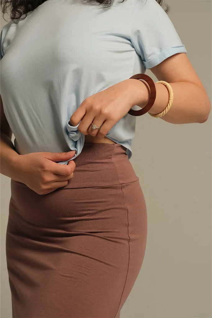 Lana Long Skirt - Mousse