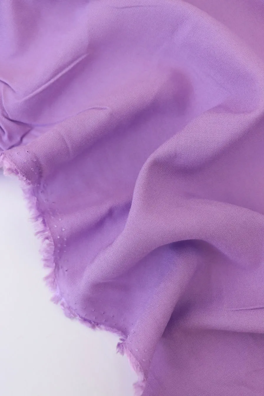 Lilac Rayon Challis