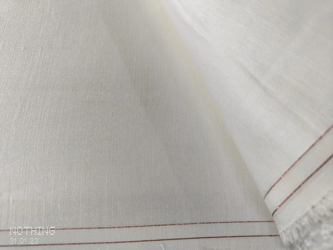 Linen satin Ivory Color 44” wide