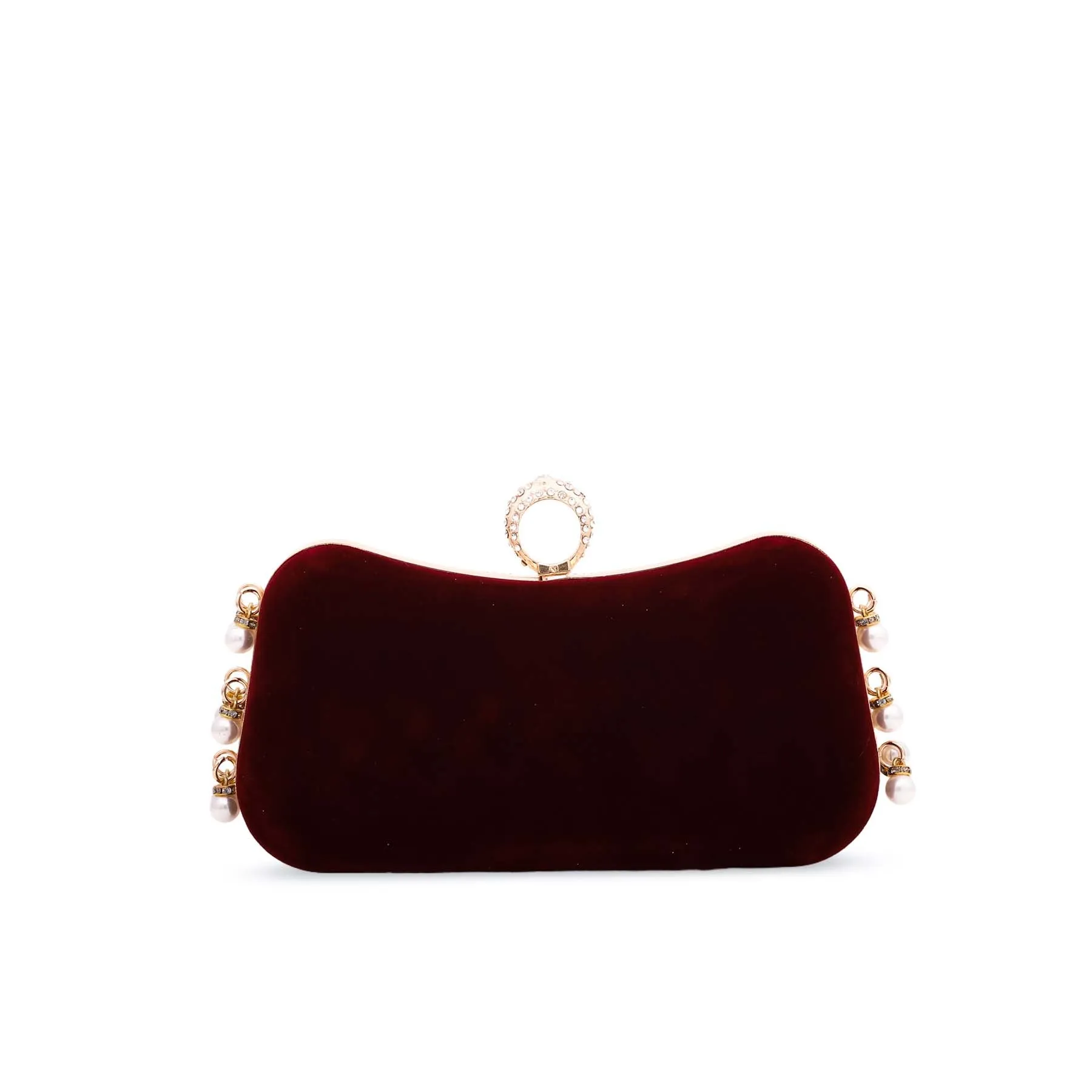 Maroon Bridal Clutch P14997