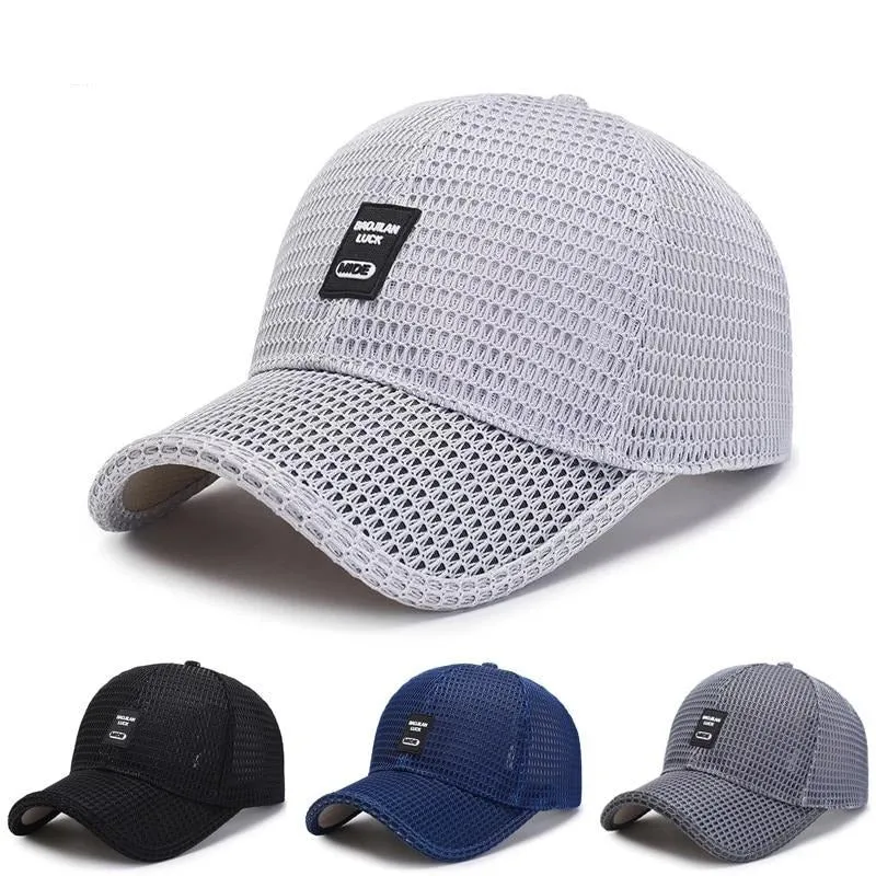 Men's Breathable Curved Baseball Hat