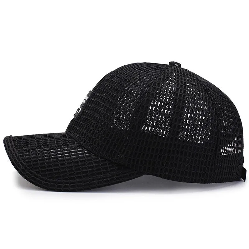 Men's Breathable Curved Baseball Hat