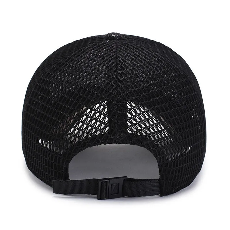 Men's Breathable Curved Baseball Hat