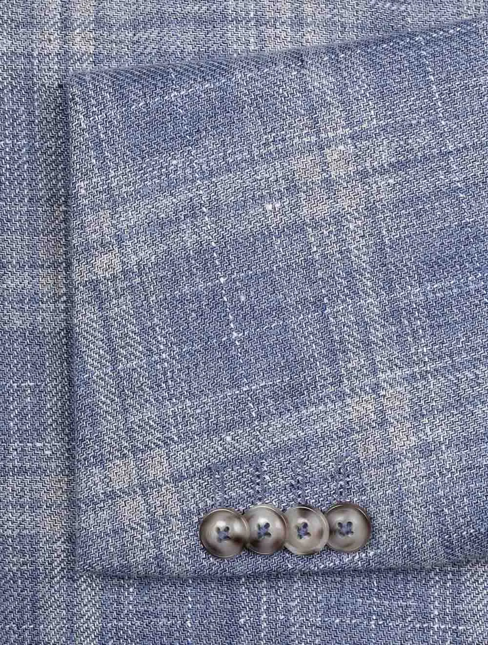 Merano Check Jacket Blue