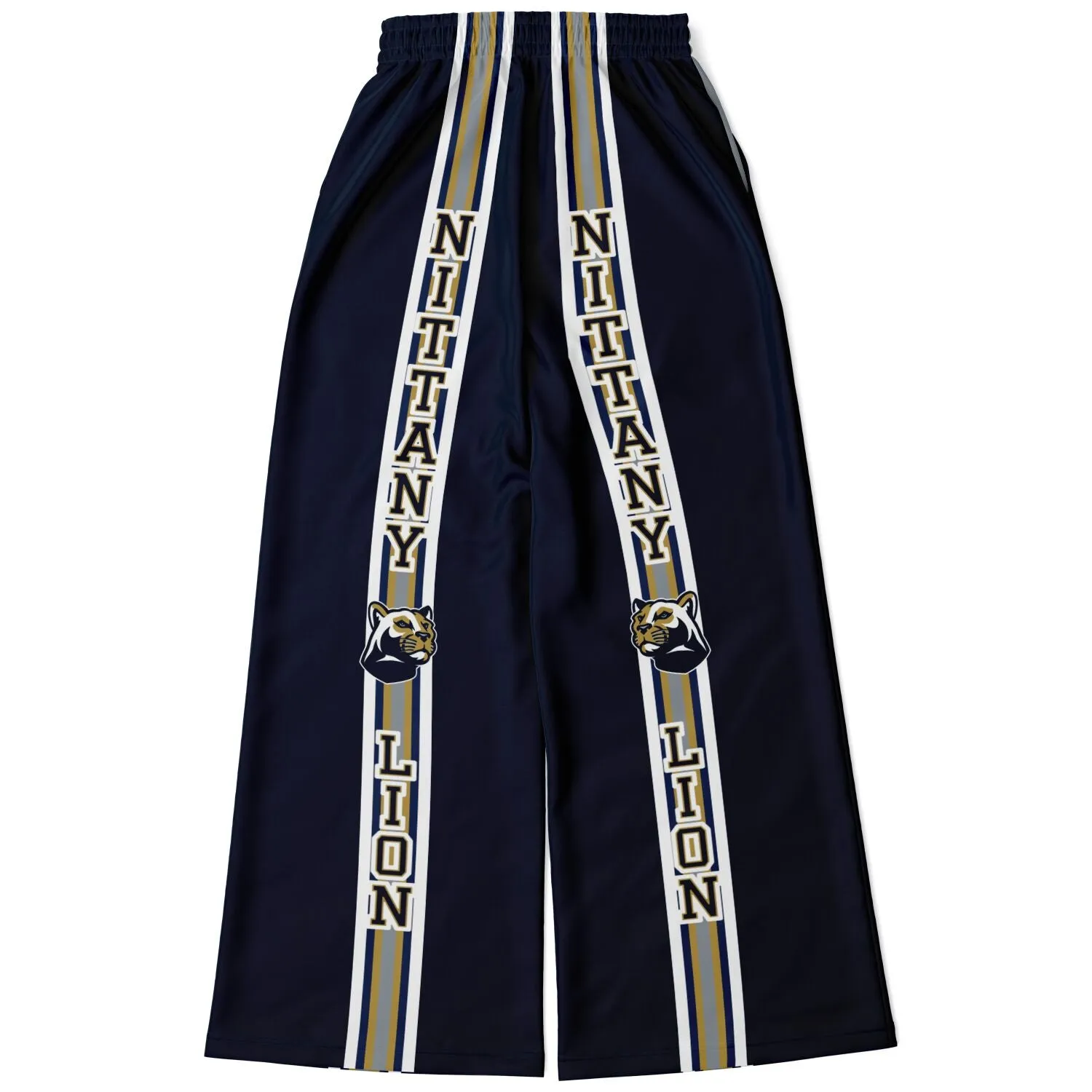 Nittany Lion Blue Fleece Stretchy Phat Bellbottoms