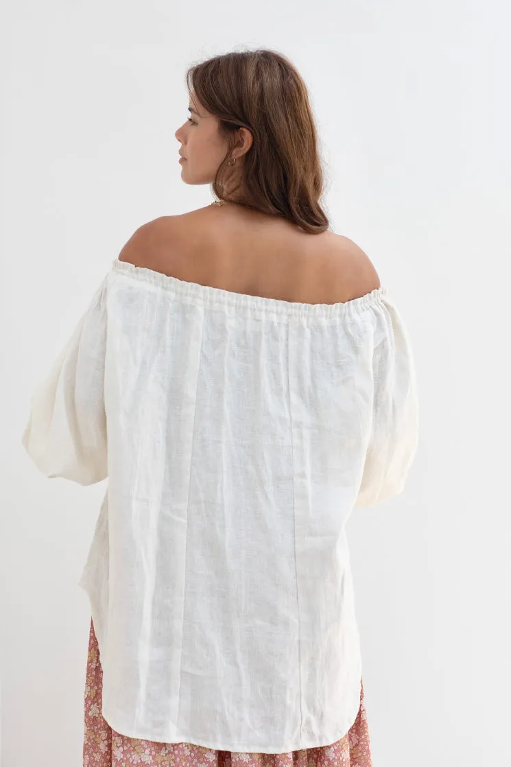 Ouvea Blouse - Coconut