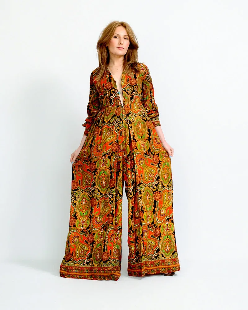 Paisley Palazzo Jumpsuit