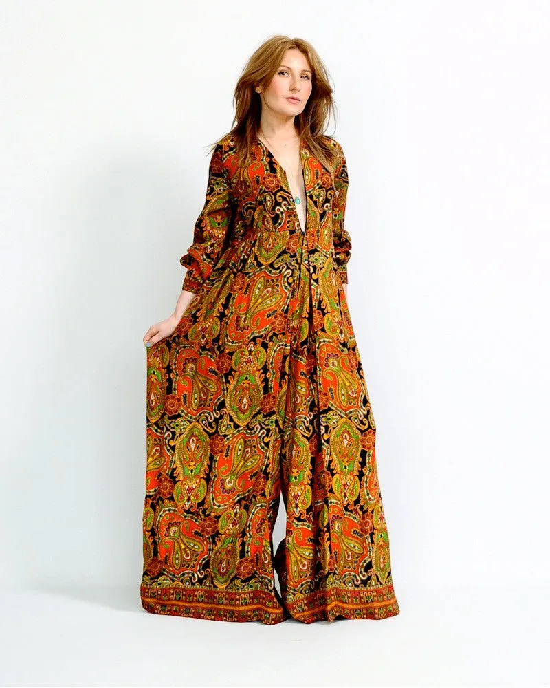 Paisley Palazzo Jumpsuit