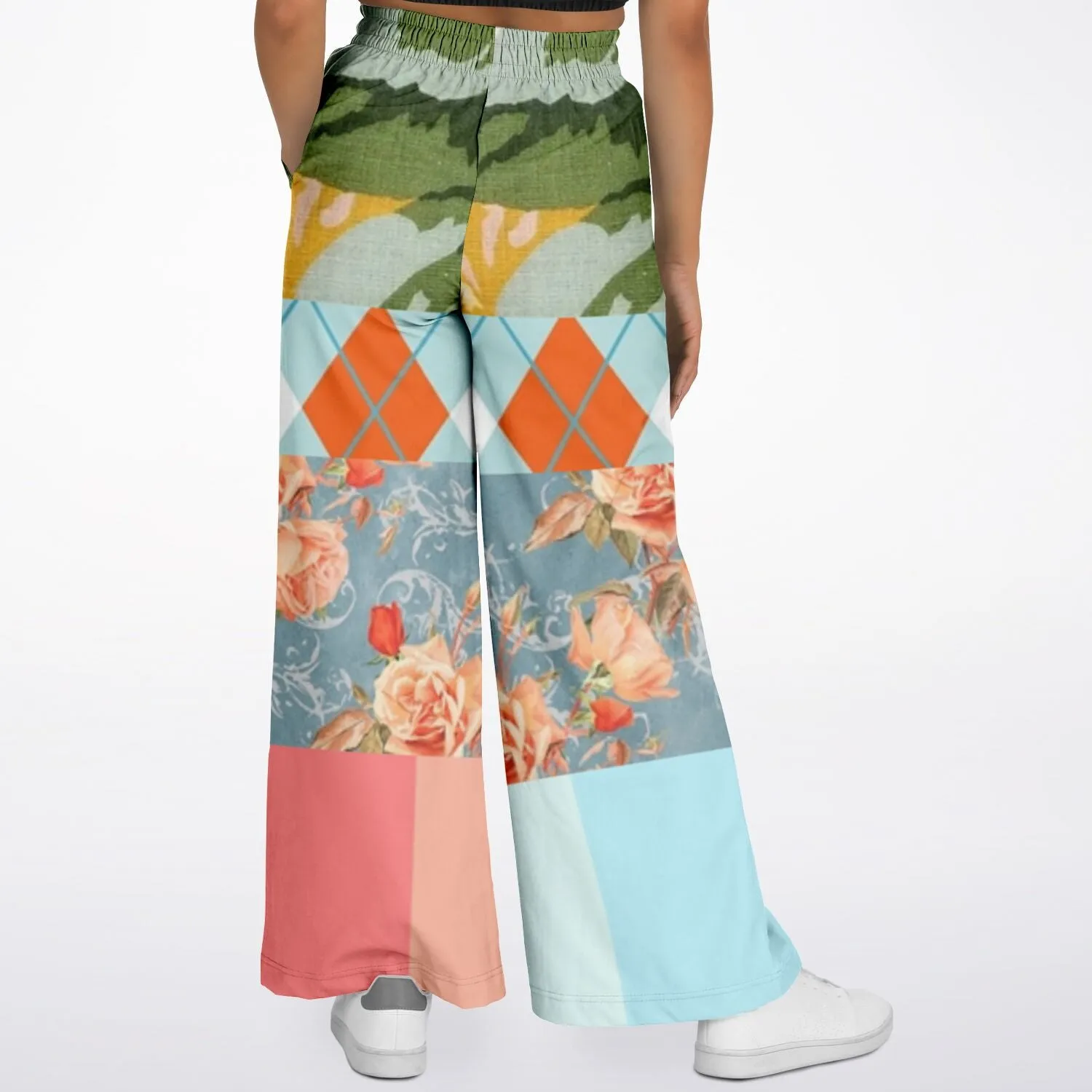 Peaches and Cream Eco-Poly Stretchy Phat Bellbottoms