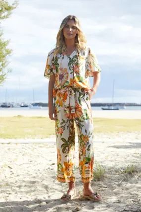 Ping Pong Palazzo Pants - Ipanema Print