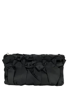 Prada Origami Pleated Large Clutch Tesutto Nylon