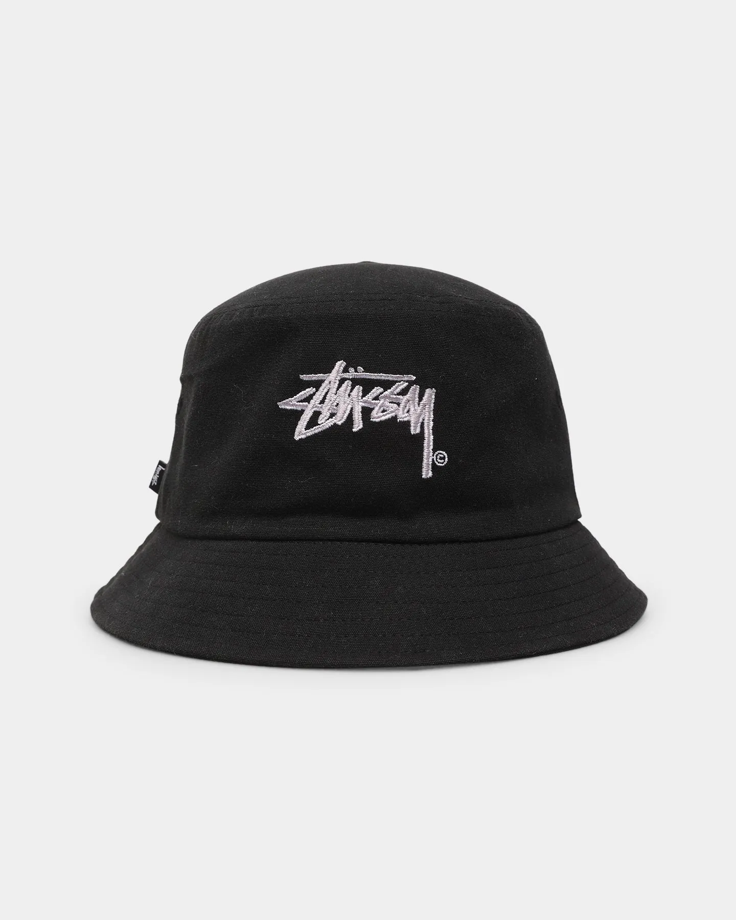 Stussy Stock Shadow Bucket Hat Black