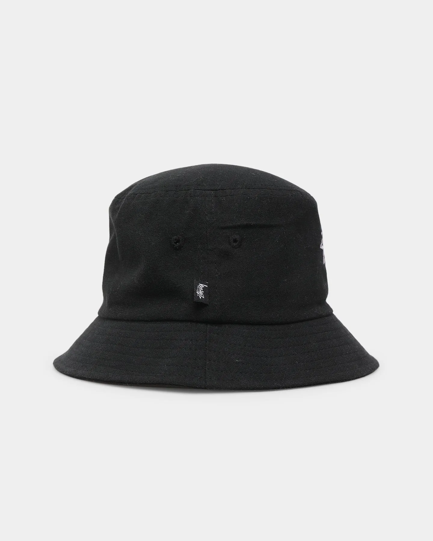 Stussy Stock Shadow Bucket Hat Black