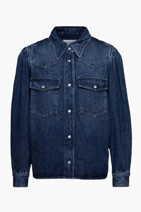 TAHISSE FLUID DENIM SHIRT