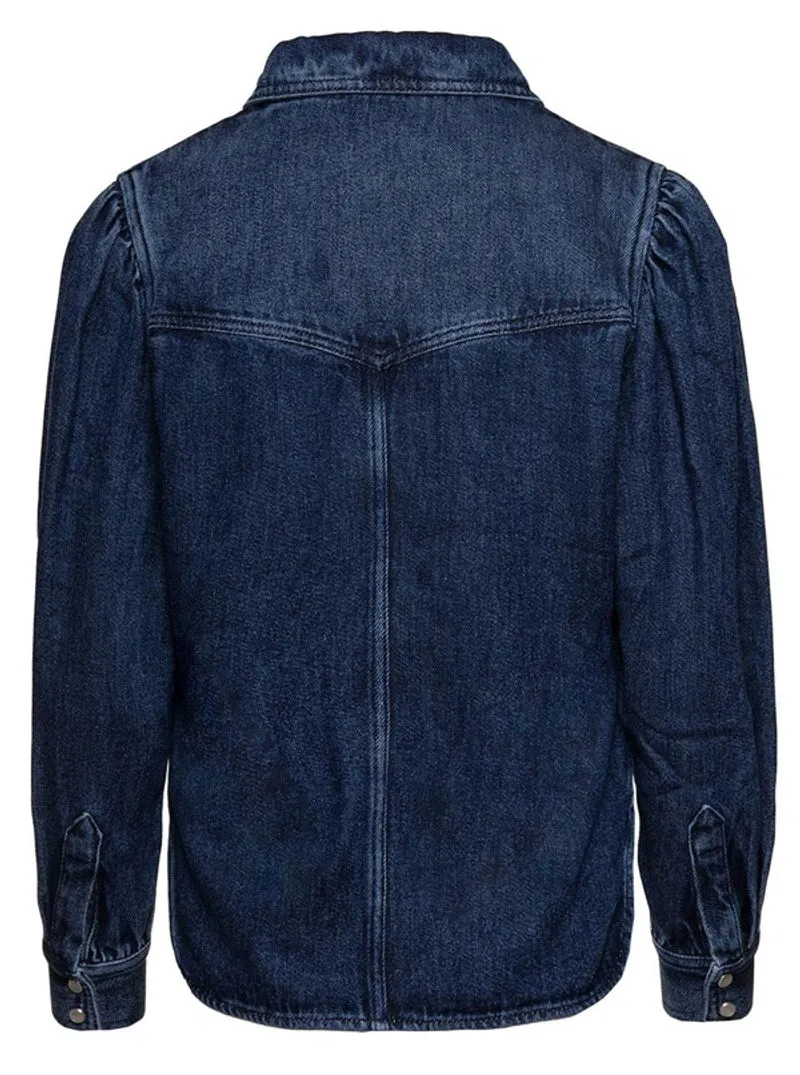 TAHISSE FLUID DENIM SHIRT