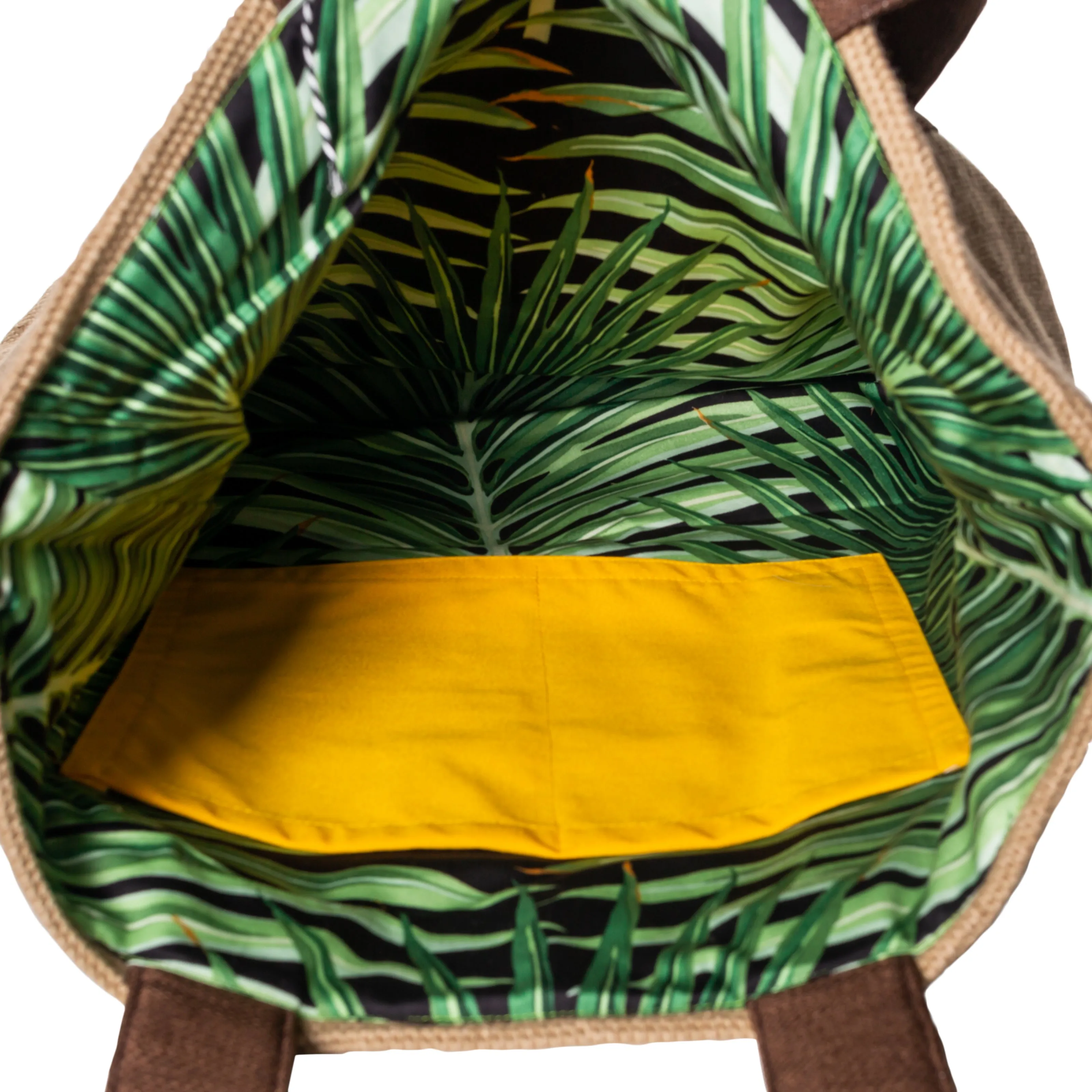 Tote Bag - Pineapple Pocket Embroidered Bag