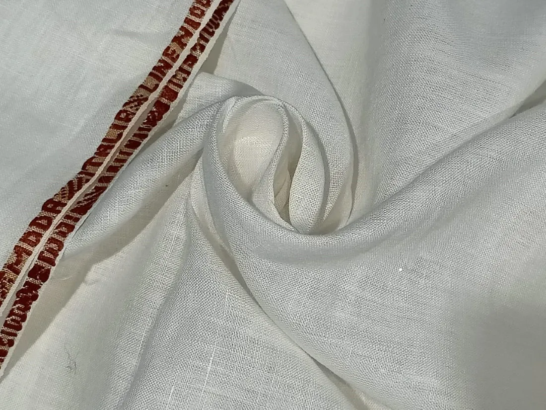 white linen 60 LEA MODA ITALIA 58" wide