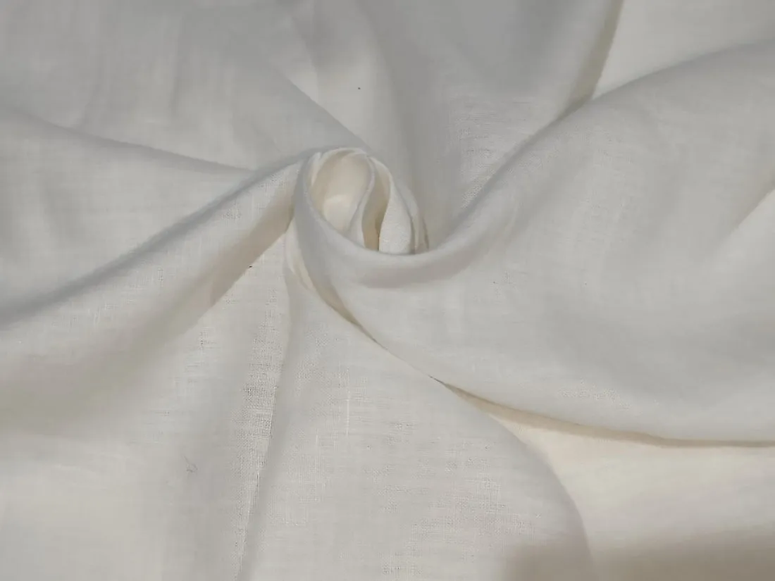 white linen 60 LEA MODA ITALIA 58" wide